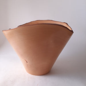 Natural edge sycamore bowl