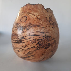 Spalted alder bowl