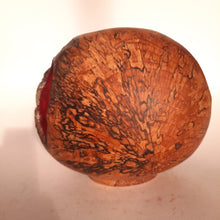 Load image into Gallery viewer, Alder form with red marbled silver leaf
