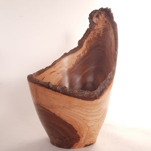 natural edge elm bowl