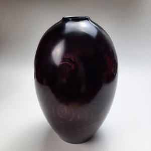 Dyed monkey puzzle hollow form